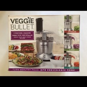 Veggie Bullet - Shred, Slice & Spiralize